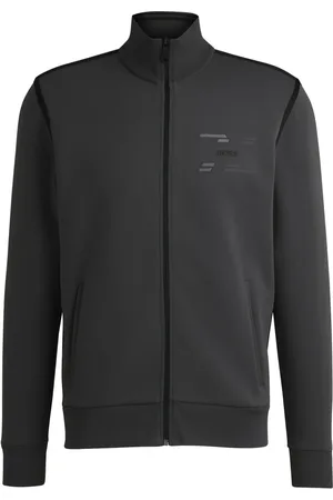 HUGO BOSS Logo-detail zip-up sweatshirt