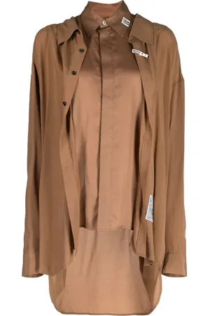 Maison Mihara Yasuhiro Long-sleeve layered shirt