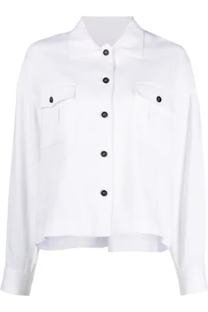 LORENA ANTONIAZZI Two-pocket button-up shirt