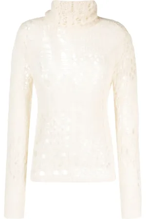 OUR LEGACY Open-knit roll-neck jumper