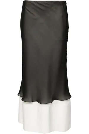 Quira Double flared miniskirt