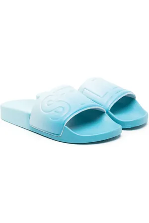 Stella McCartney Logo-embossed rubber slides