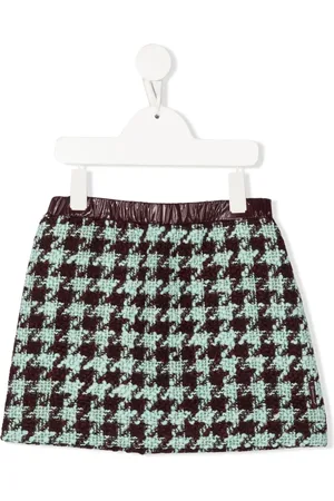 Moncler Dogtooth-print skirt