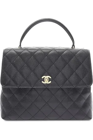 CHANEL 2002-2003 Caviar Kelly Top Handle handbag