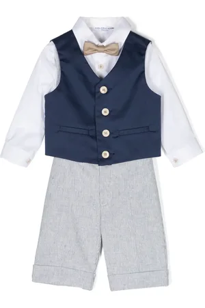 COLORICHIARI Striped three-piece suit