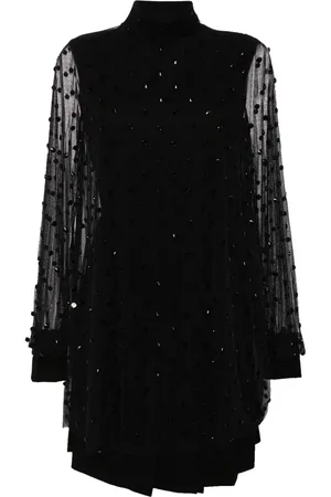 Saiid Kobeisy Bead-embellished layered dress