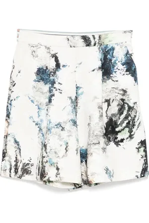 Saiid Kobeisy Printed neoprene shorts