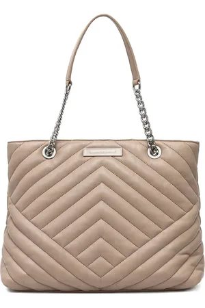 Armani Exchange Matelass?? tote bag