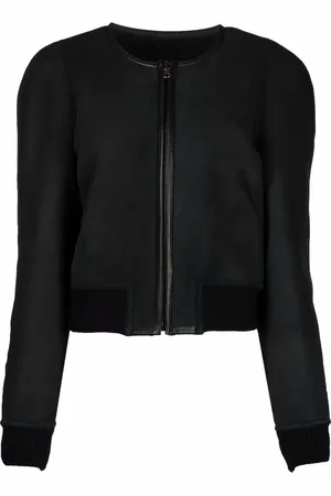 Isabel Marant Collarless wool bomber jacket