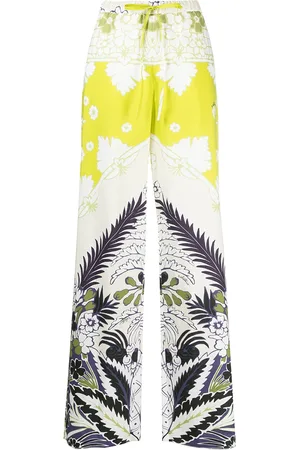 VALENTINO GARAVANI Floral-print trousers