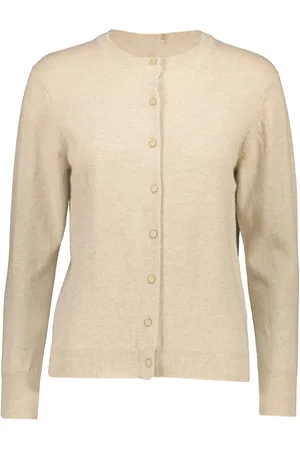 YVES SALOMON Fine-ribbed cardigan