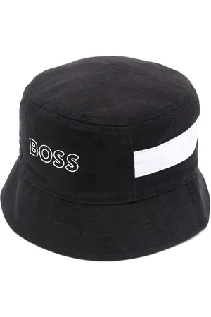 HUGO BOSS Logo-embroidered bucket hat