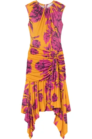 AZ FACTORY Bird Of Paradise draped dress