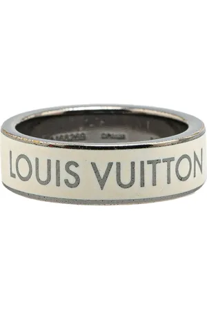 LOUIS VUITTON 2019 Enamel Berg LV Colors Ring costume ring