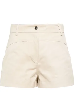 IRO Shaima cut-out cotton shorts