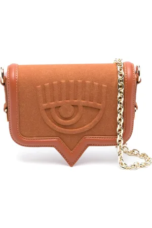 Chiara Ferragni Eyelike-embossed crossbody bag