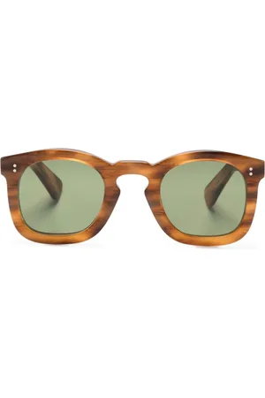 LESCA Deca square-frame sunglasses