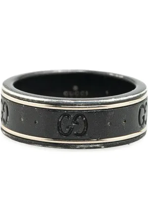 Gucci 2000-2024 18K White Gold Icon Thin Band ring