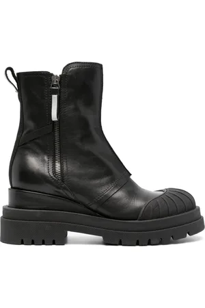 Premiata Jiro leather ankle-length boots