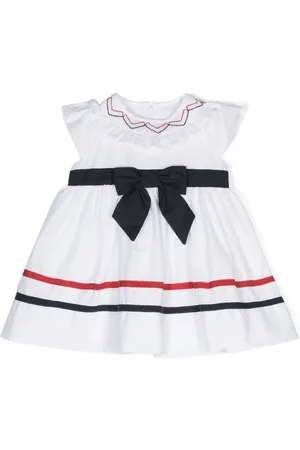 PATACHOU Bow-detail cotton dress