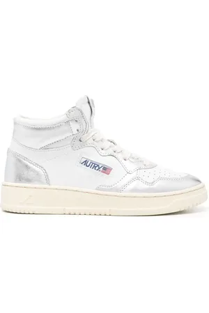 Autry Logo-patch lace-up sneakers