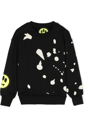 BARROW Paint splatter-print sweatshirt