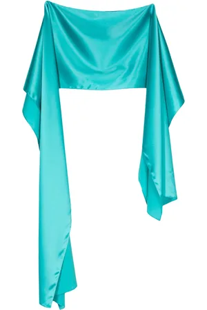 GIANLUCA CAPANNOLO Olga satin-finish scarf