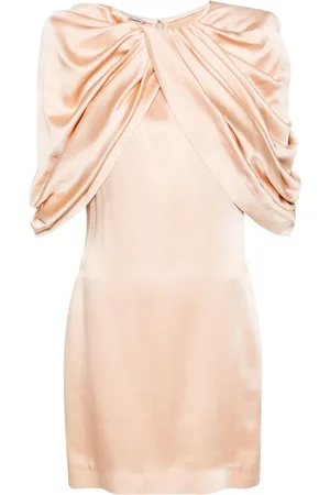 Stella McCartney Draped satin mini dress