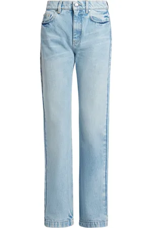 Stella McCartney S wave-patch straight-leg jeans
