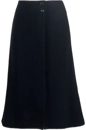 CHANEL 1999 A-line knee-length skirt