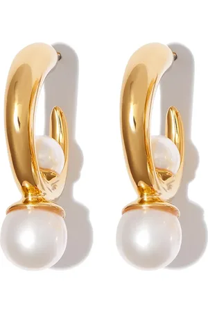 Khiry Isha huggie hoop earrings