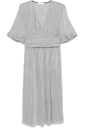 Fabiana Filippi Striped midi dress