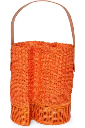 SACAI Small woven basket bag
