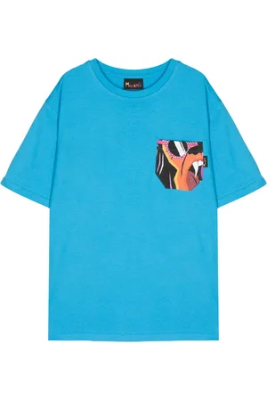 MAUNA KEA Screaming Monkey cotton T-shirt