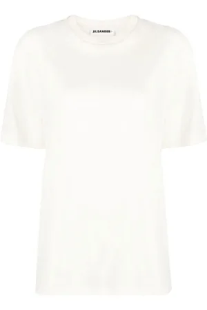 Jil Sander Drop-shoulder short-sleeved T-shirt