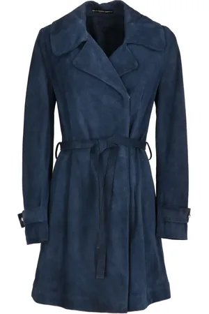 Balenciaga 2010s suede coat
