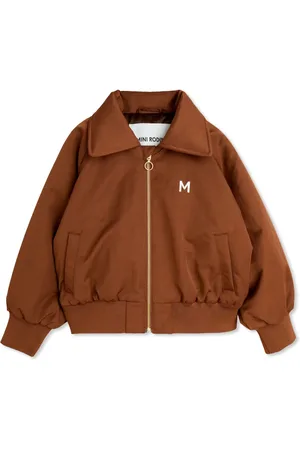 Mini Rodini Logo-embroidered jacket