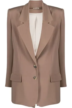 The Mannei Notched-lapel single-breasted blazer