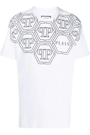 Philipp Plein SS Hexagon round-neck T-shirt