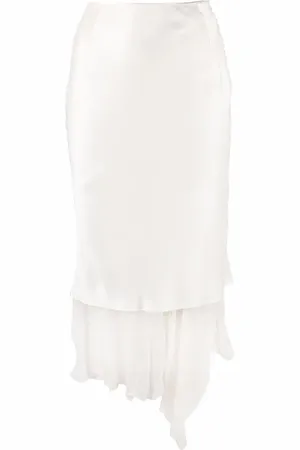 John Galliano 1990s high-waisted pencil skirt