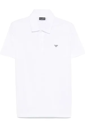 Emporio Armani Eagle-patch polo shirt