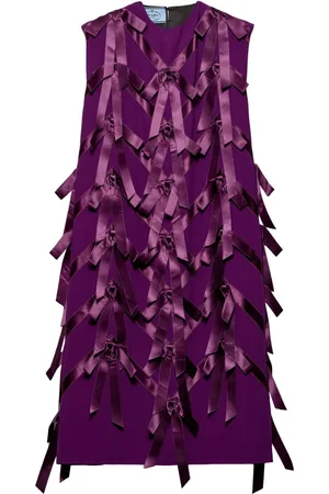 Prada Sabl?? bow-embellished dress