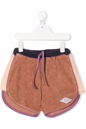 The Campamento Logo-patch detail shorts