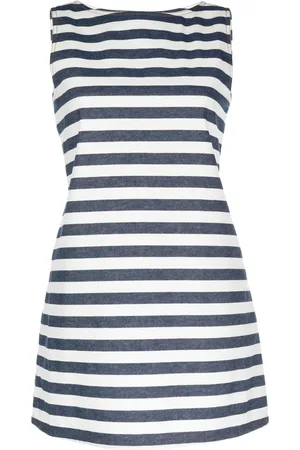 KIMHEKIM Sleeveless striped cotton dress