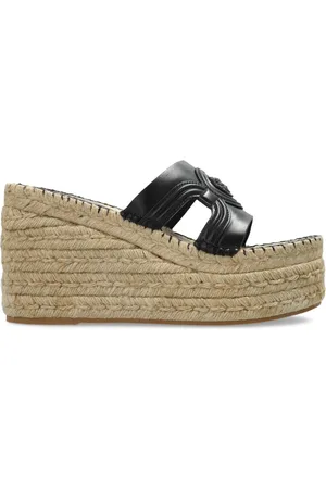 VERSACE 115mm Medusa wedge sandals