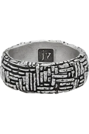 John Varvatos Woven sterling- ring
