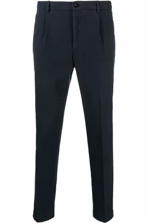 Incotex Mid-rise tapered-leg trousers