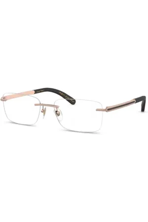 Bvlgari Rimless rectangle-frame glasses