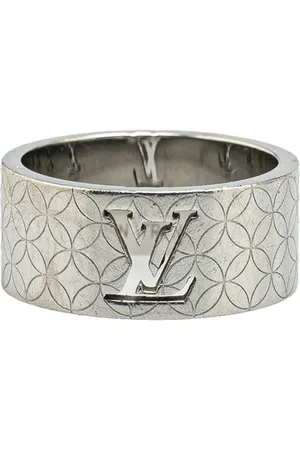 LOUIS VUITTON 2000-2024 Stainless Steel Champs Elysees Ring S costume ring