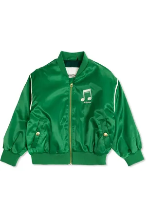 Mini Rodini Logo-embroidered jacket